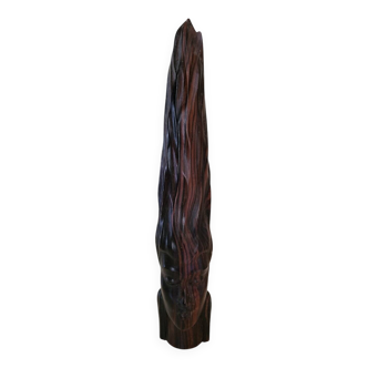Macassar ebony sculpture
