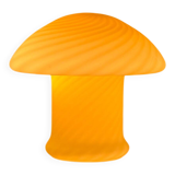 Lampe champignon vintage faite à la main en verre de Murano, Italie, années 70