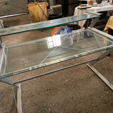Glass desk