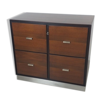 Vintage rosewood chest of drawers by Gianni Moscatelli for Formanova, 1970