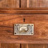 Armoire ancienne en bois à 2 portes, vers 1920