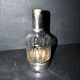 1900 crystal liqueur carafe with water leaf cut + Minerva silver mount