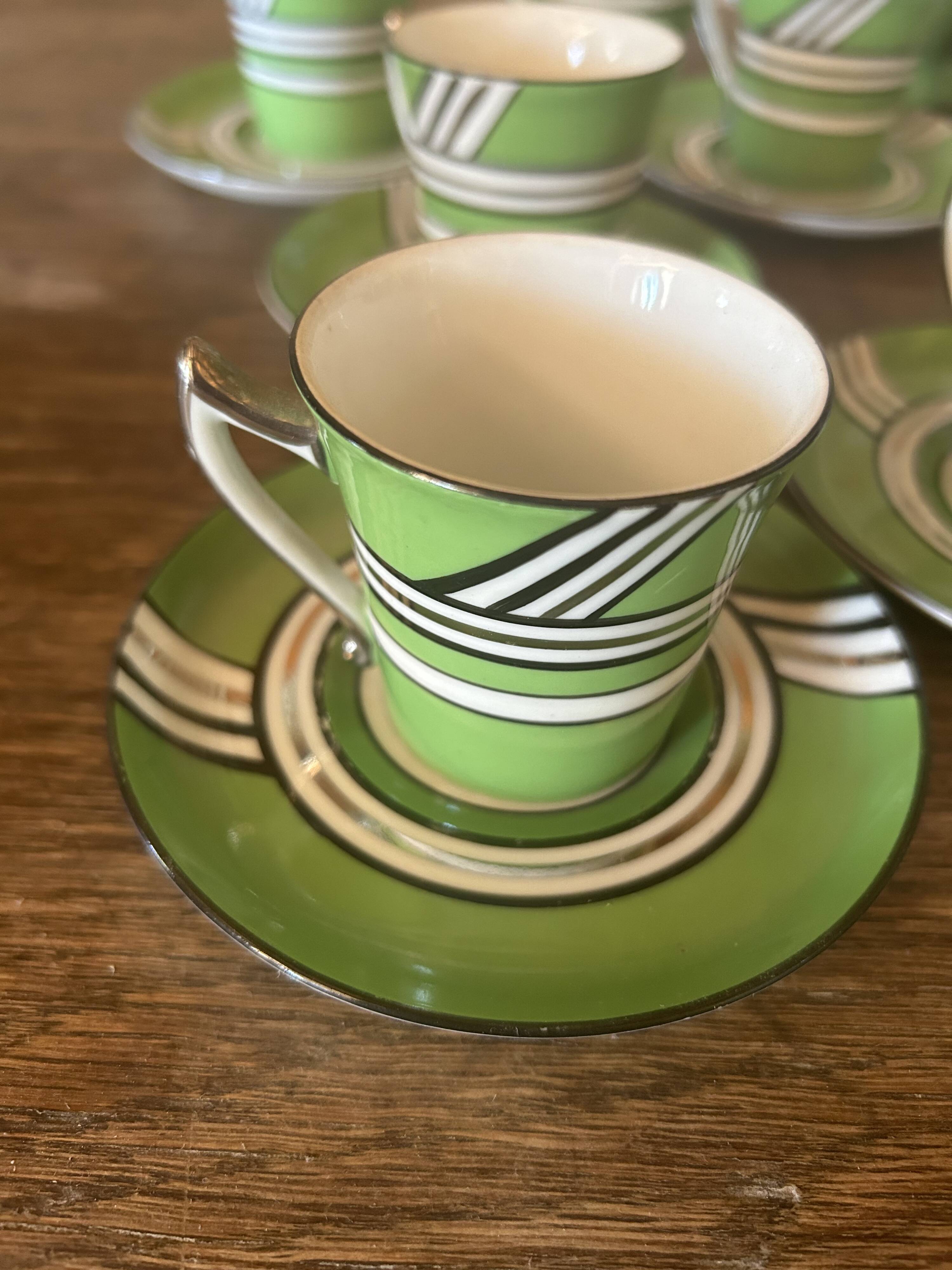Schneider Art Deco tea service