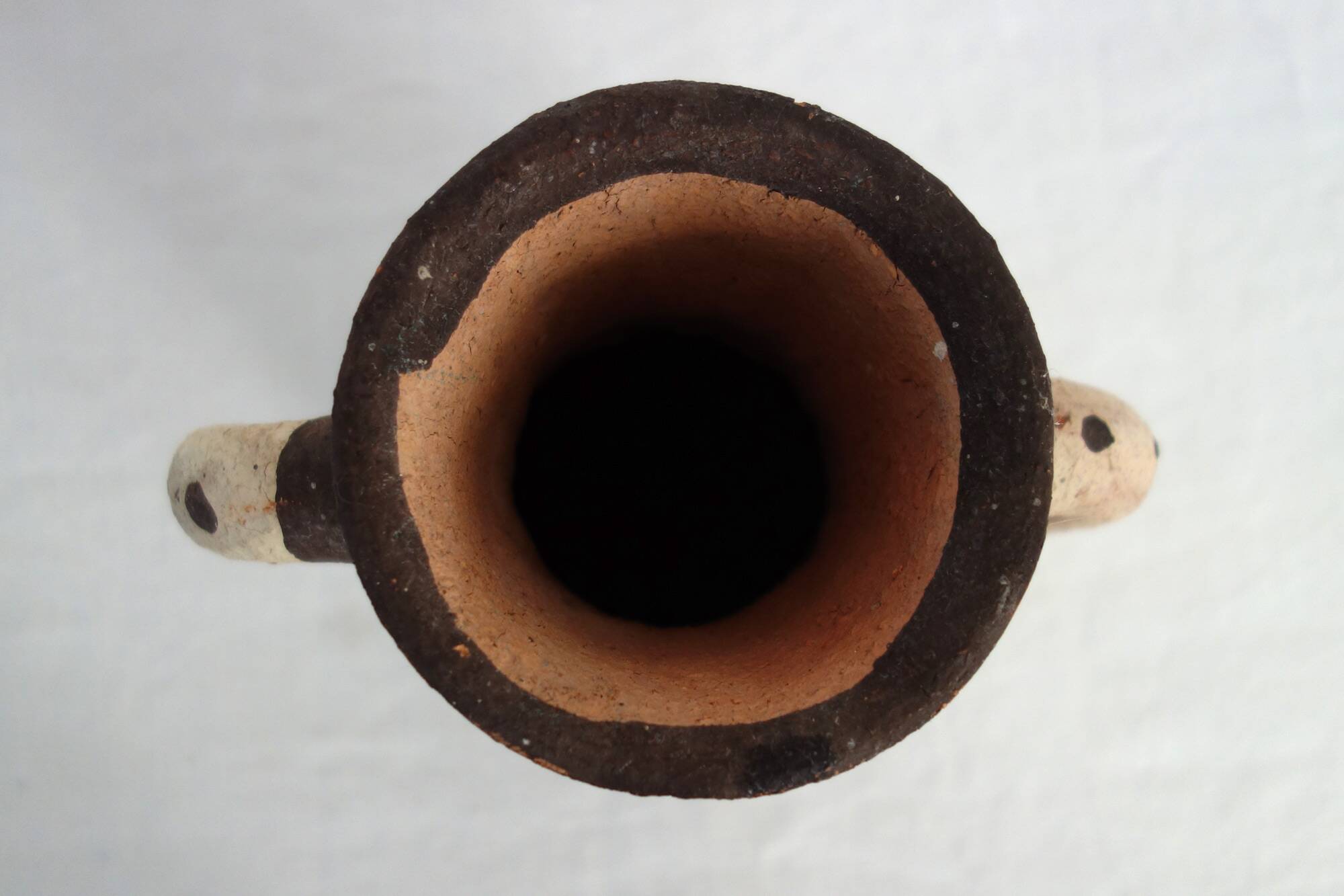 Ancient terracotta jar from the Rif (Morocco) H30cm