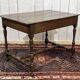 19th-century desk in walnut and oak