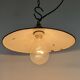 Industrial Black Enamel Light, 1930s