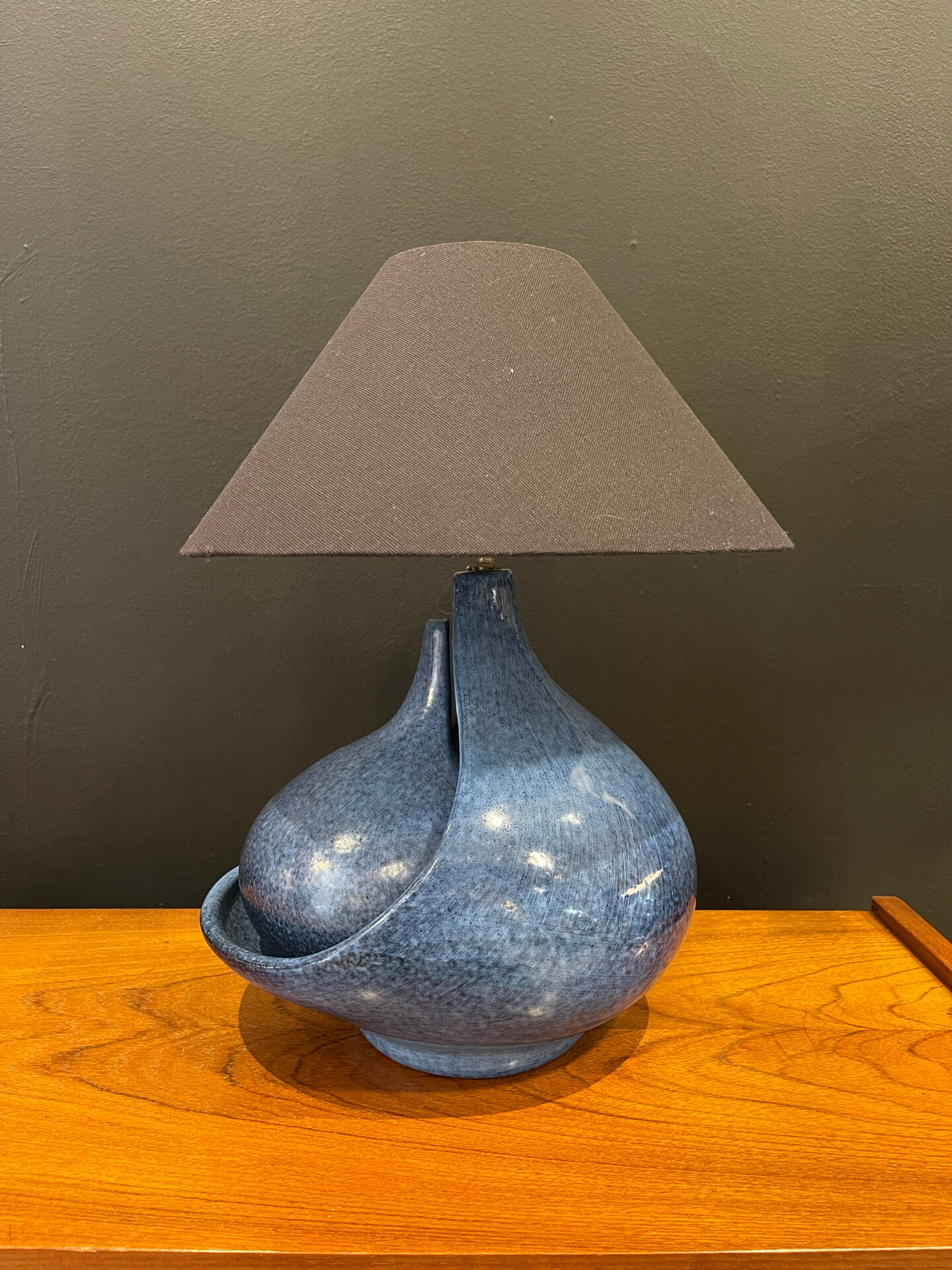 Ceramic lamp by Fred and Andrée Stocker 1960