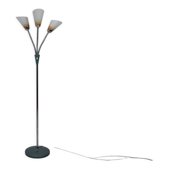 Mid-century Floor Lamp,Adjustable shades,1960's.