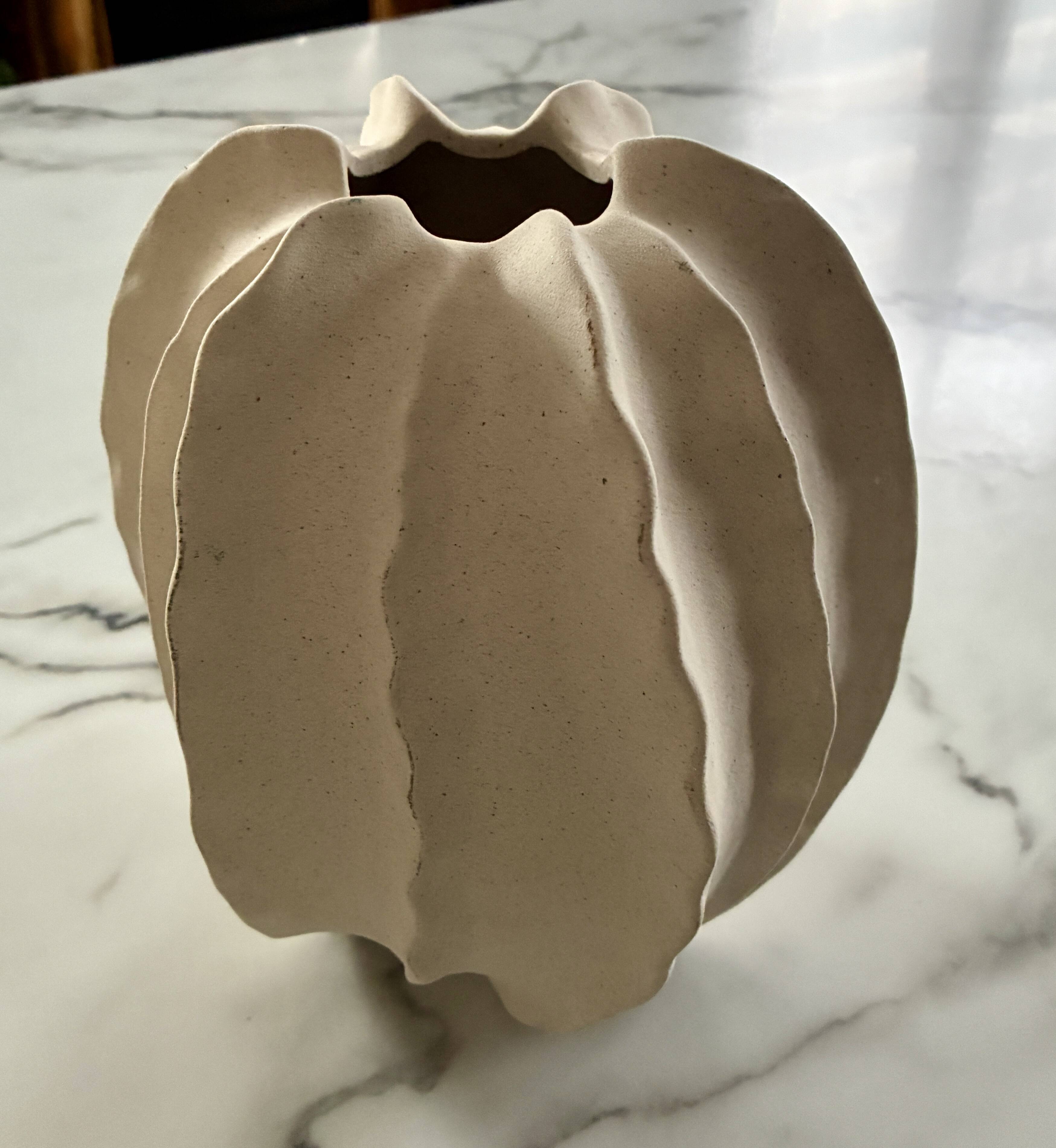 Vase in an organic shape