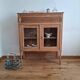 Joli haut de buffet vitrine esprit campagne