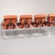 Italian Tucroma chairs by Guido Faleschini for i4 Mariani, 1970
