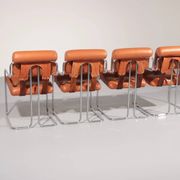 Italian Tucroma chairs by Guido Faleschini for i4 Mariani, 1970
