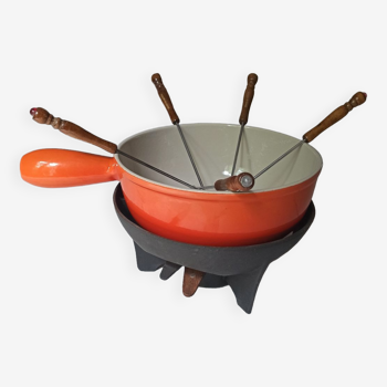 Caquelon à fondue vintage Le Creuset