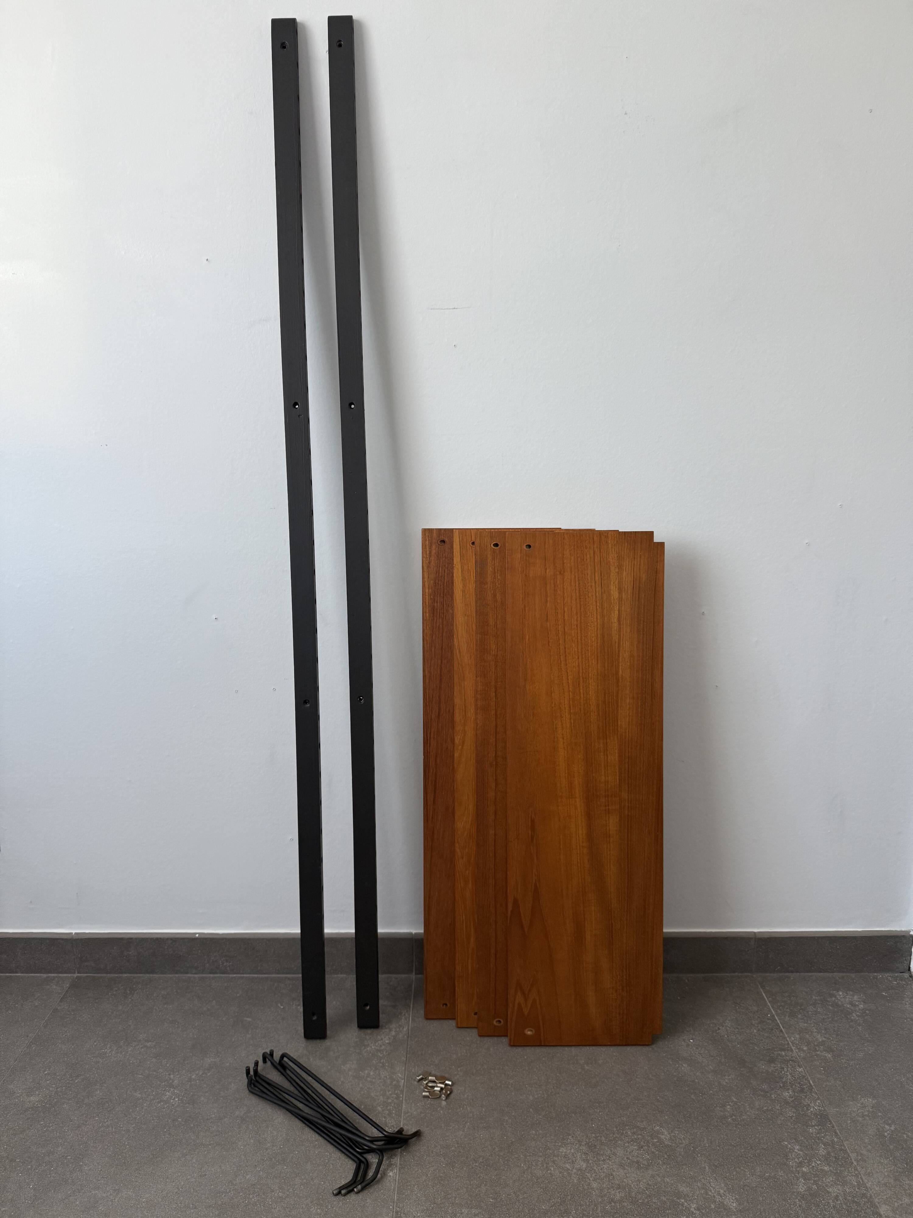 Cadovius Scandinavian wall shelves from the 60s