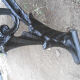 Victorian cast garden bench