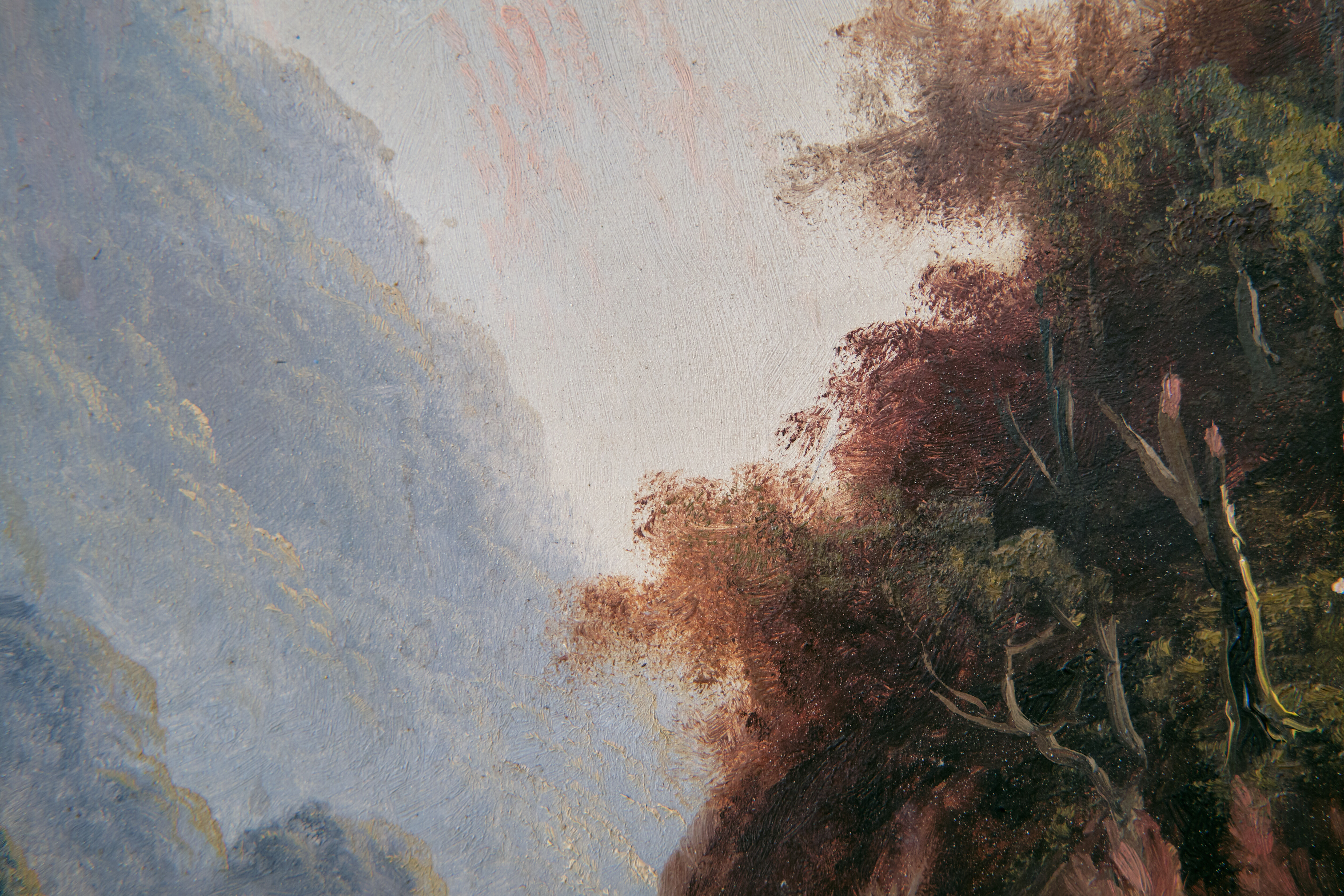 <Valle alpina>, peintre du 19ème siècle