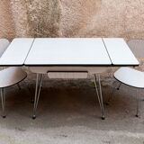 Set table formica and 2 chairs