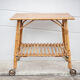 Bamboo table with wheels, bamboo service with wheels, servant, interior decoration
