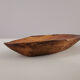 Vide poche en bois sculpté signé années 60