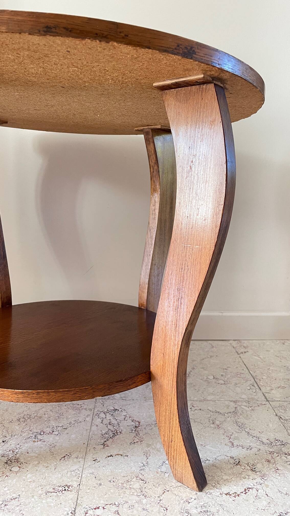 Side table Gueridon Art Deco inspiration