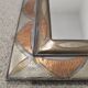 Brass and copper mirror