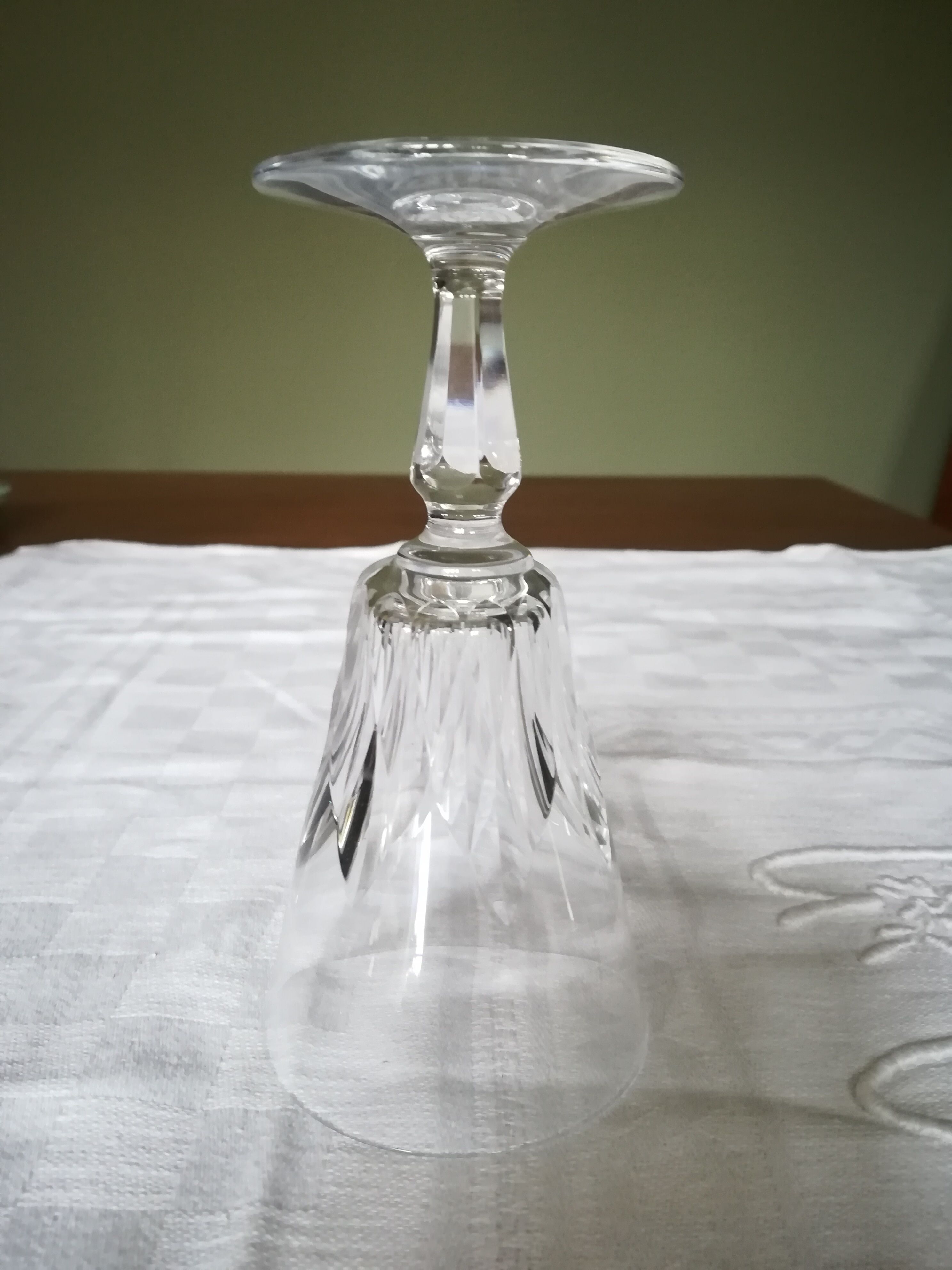 Baccarat crystal glass carcassonne model