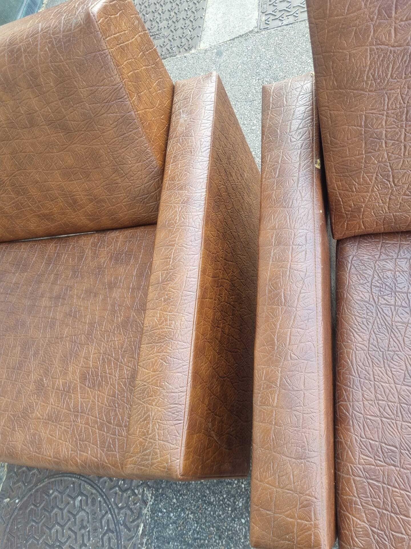 Pair of vintage sofa beds