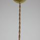 Vintage Black and Brass Pendant Lamp
