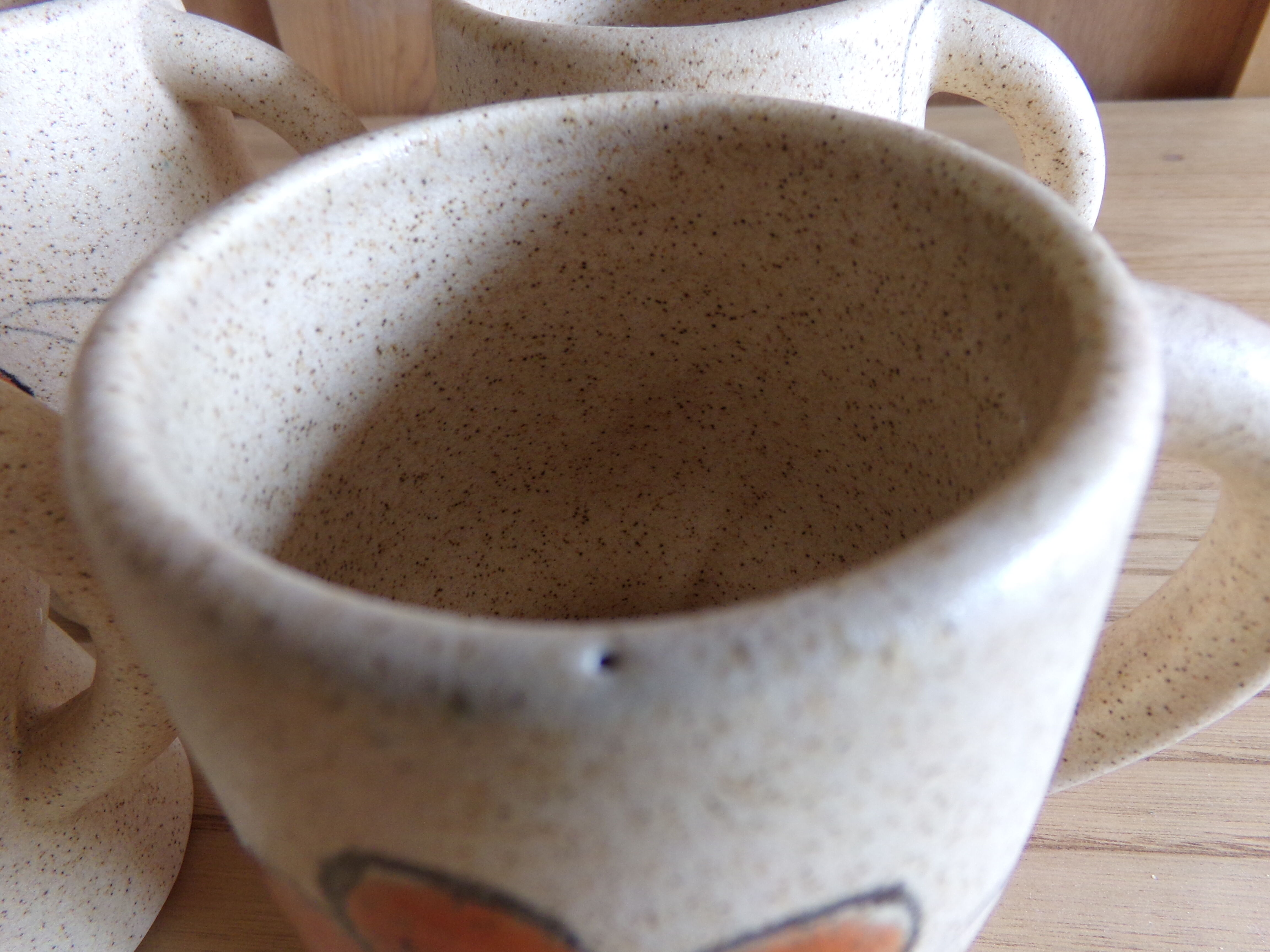 4 mazagrans in sandstones