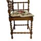 Chaise d'angle vintage / chaise d'angle / chaise d'appoint