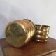 Duo de cache pots en laiton