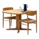 Danish Double Extending Oak Dining Table by Skovby, 1960s