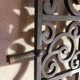 Grilles portail portes anciennes fer forgé XX° Art Déco