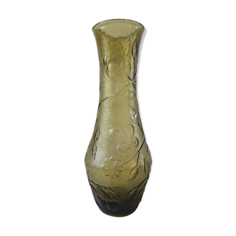 Vase vert fabrication italienne années 70