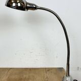 Vintage Chrome Italian Gooseneck Table Lamp, 1960s