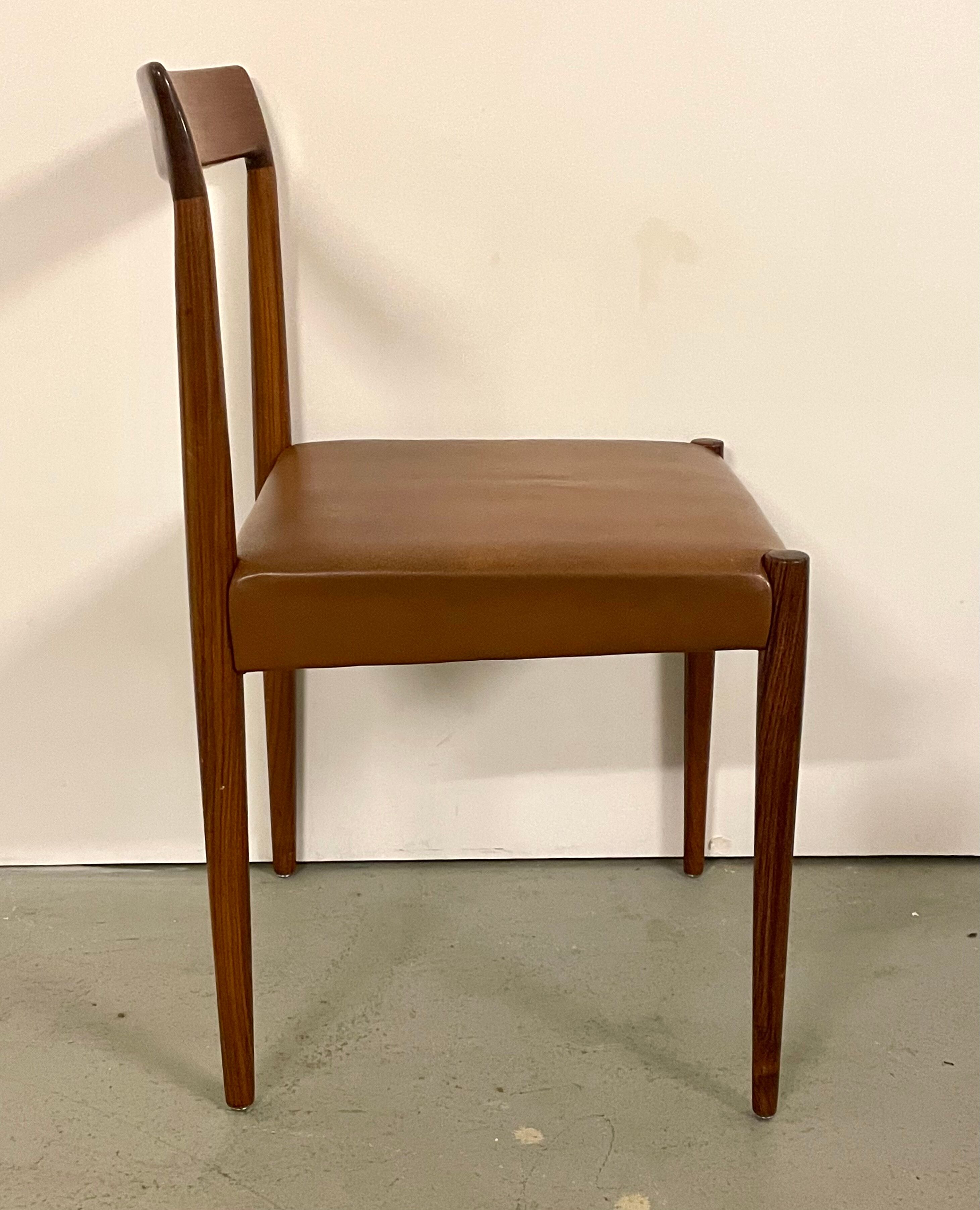4x MidCentury Dining Chairs in Palisander