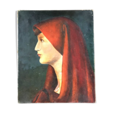 Tableau portrait Sainte Fabiola