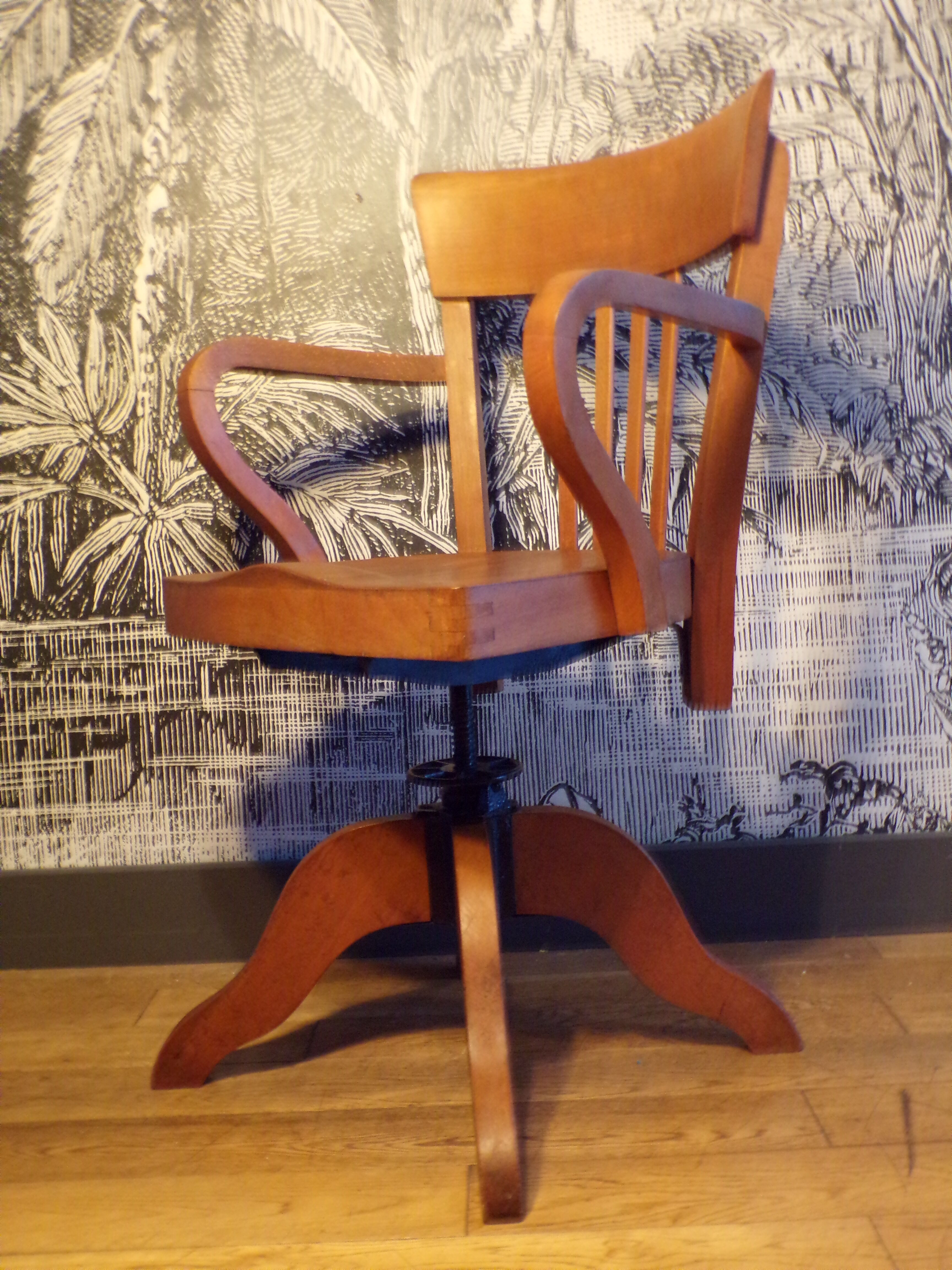 Fauteuil américain 1930 à vis