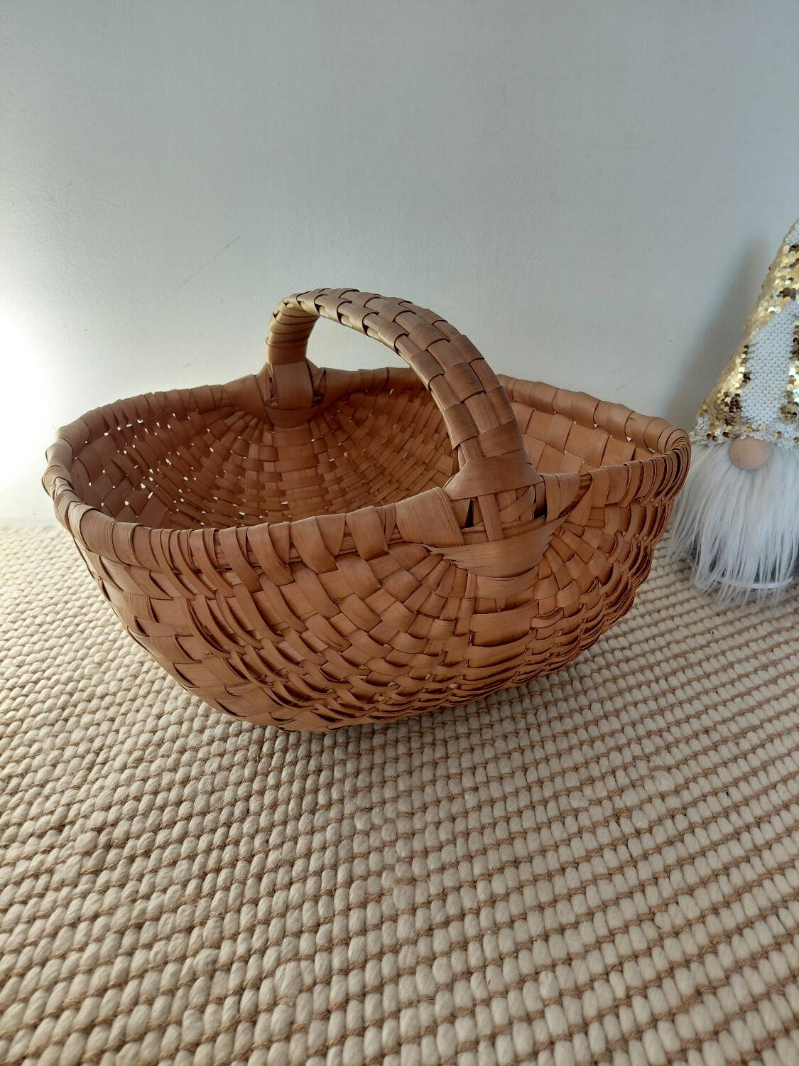 Old wicker basket