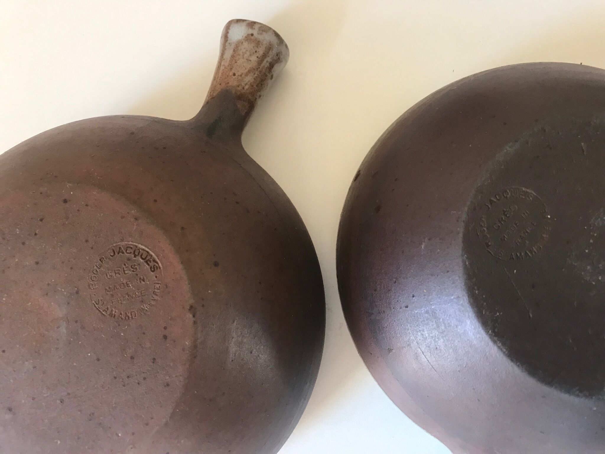 Lot of 6 vintage sandstone cuts by Roger Jacques