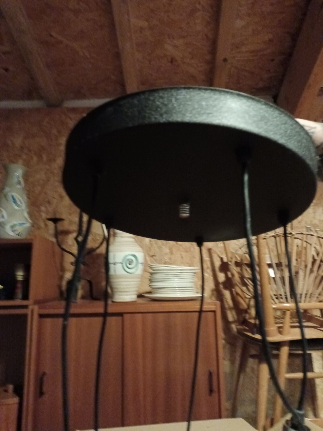 Vintage 1970s Raak chandelier