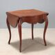 Antique Louis-Philippe coffee table in mahogany, France, 19th century.