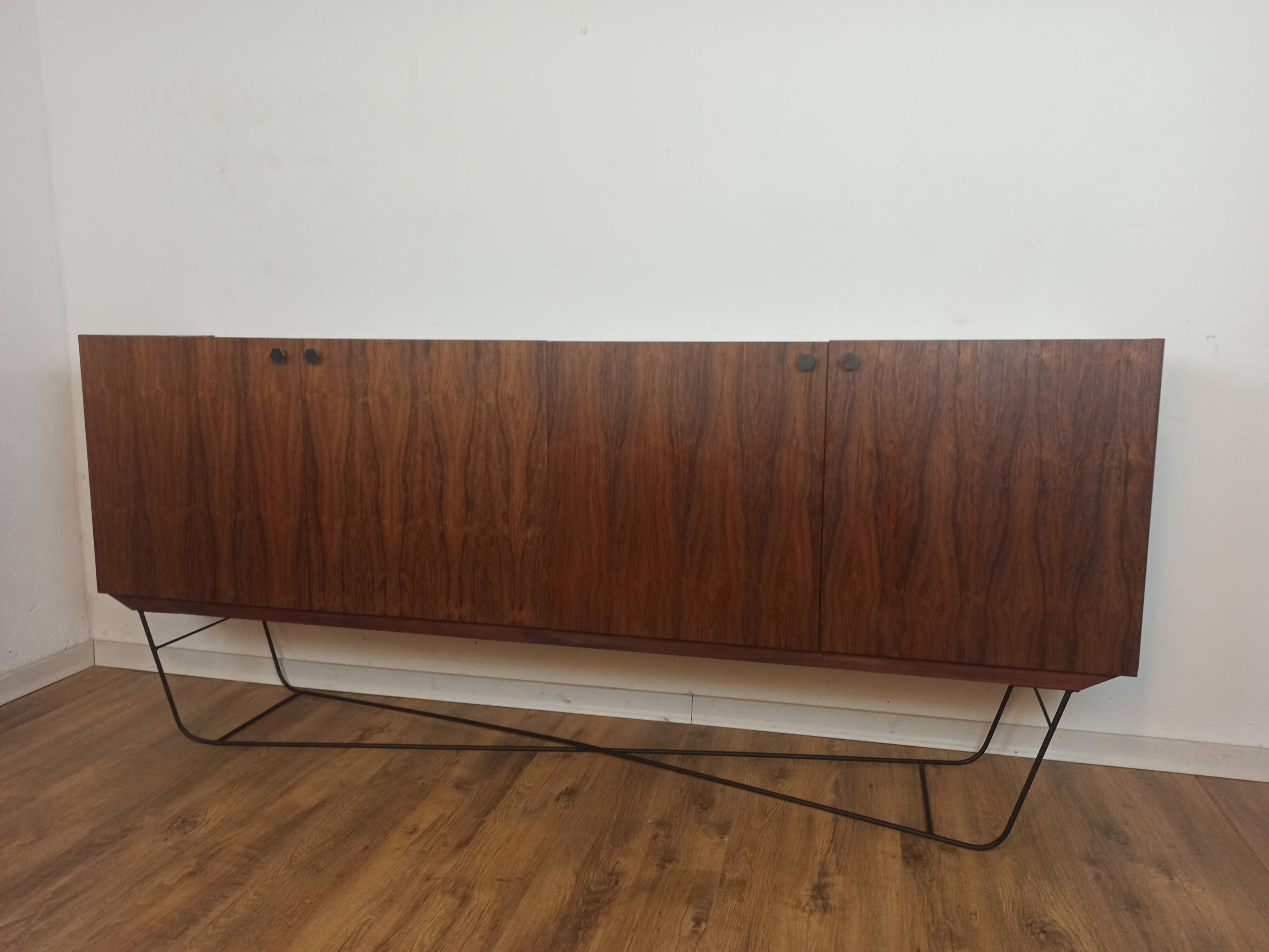 Scandinavian rosewood teak row