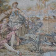 "Fishing party of Madame de Maintenon" Classical-inspired tapestry