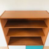 Vintage teak library 1970