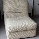 Swann brand wool fabric armchair