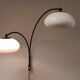 Space Age mushroom doublet arc wall lamp with , Dijkstra 1970s