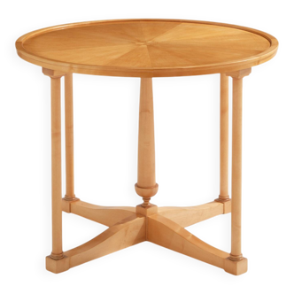 André Arbus side table in sycamore around 1940