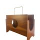 Vintage wooden magazine rack/magazine rack