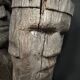 3 wooden folk art totems representing the three wise men, mid-20th century